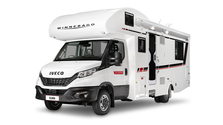 Winnebago Iluka 4 Berth Motorhome Exterior Cut Out Transparent Background