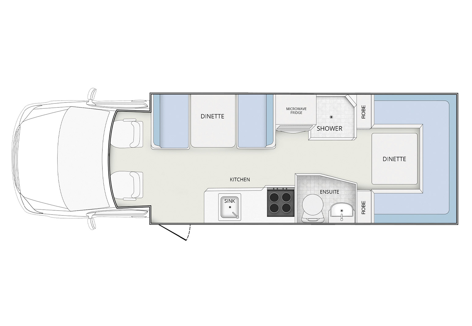 Daytime floor plan