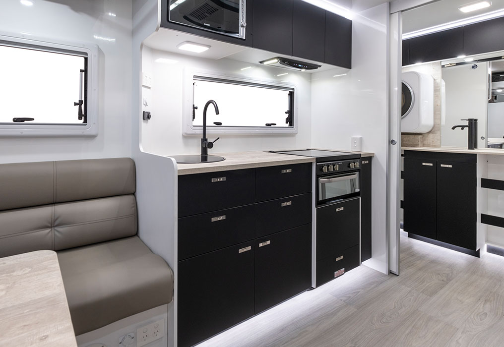 Winnebago Cottesloe Interior Kitchen with modern appliances