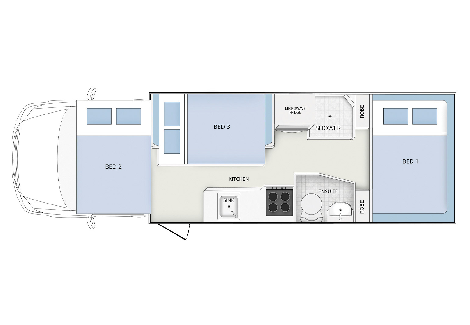 Night floor plan