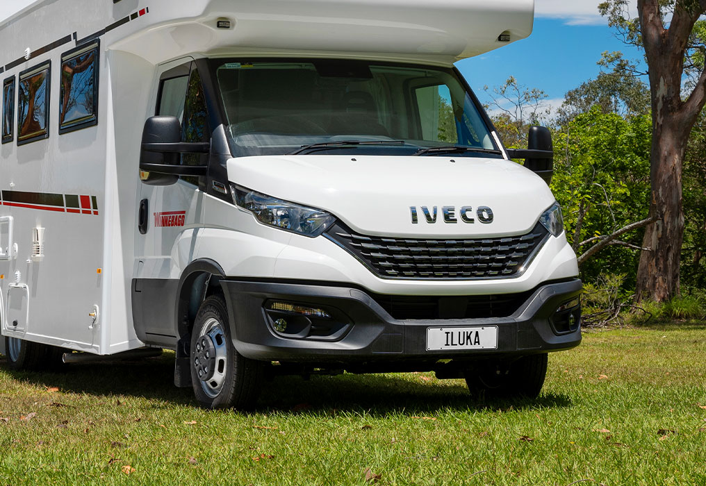Winnebago Iluka 4 Berth Motorhome External Robust & reliable IVECO chassis