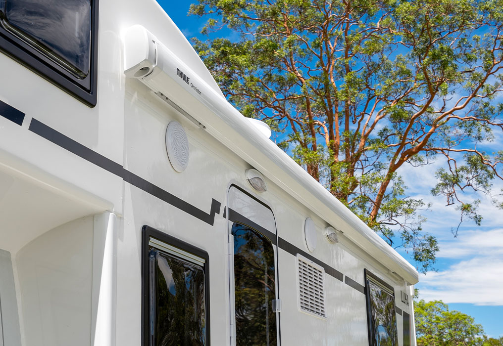 Winnebago Iluka 4 Berth Motorhome External Additional lifestyle enhancers