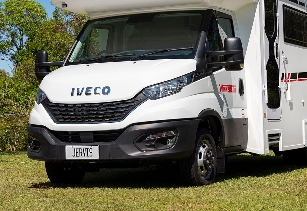 Winnebago Jervis 4 Berth Motorhome Exterior Robust & reliable IVECO chassis