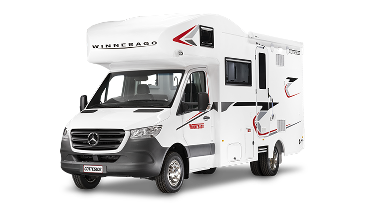 Winnebago Cottesloe Motorhome Vehicle Cut Out