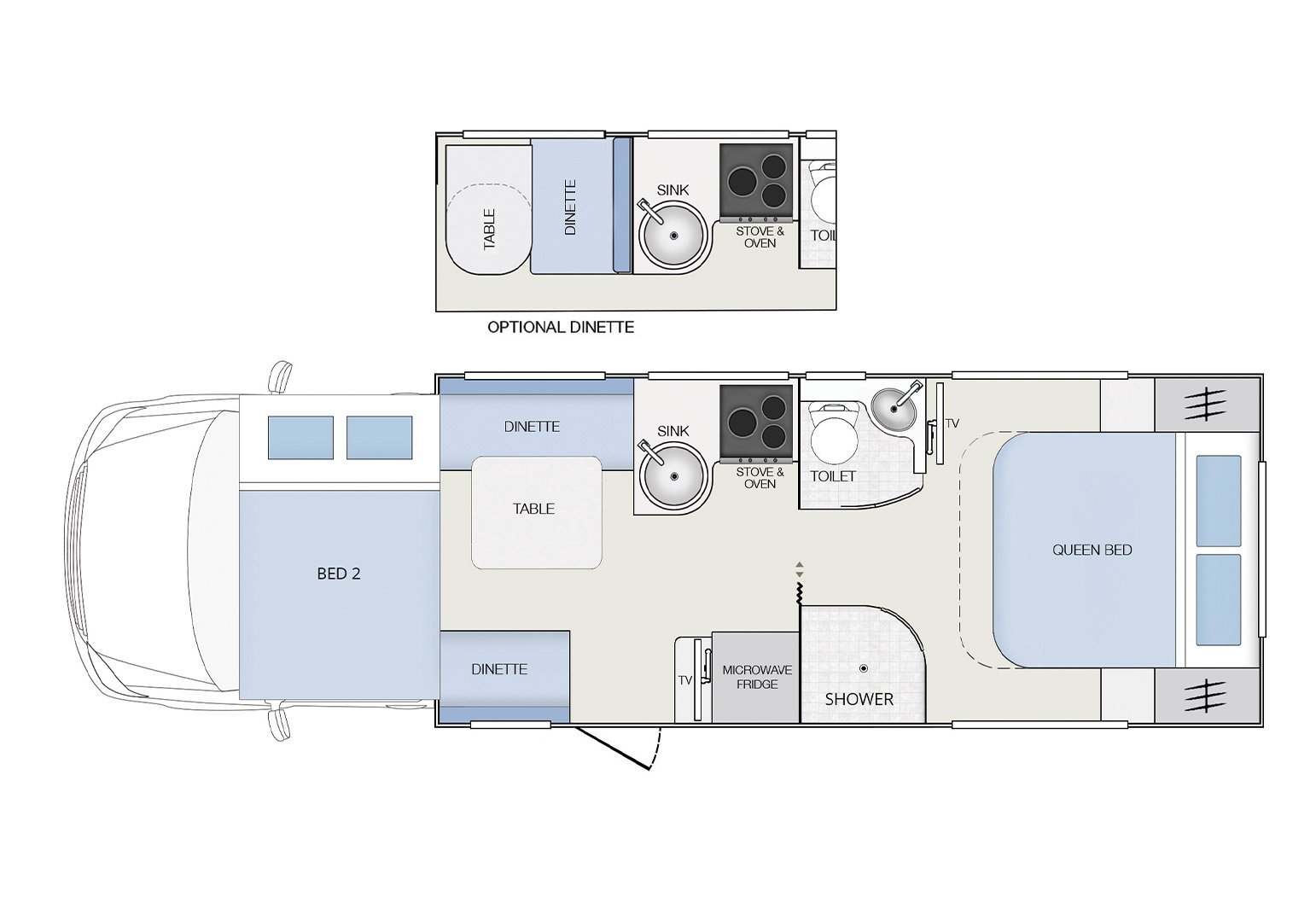 Night floor plan