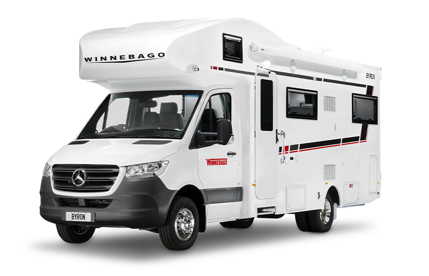 Winnebago Byron 6 Berth Motorhome Vehicle Cut Out Transparent Background